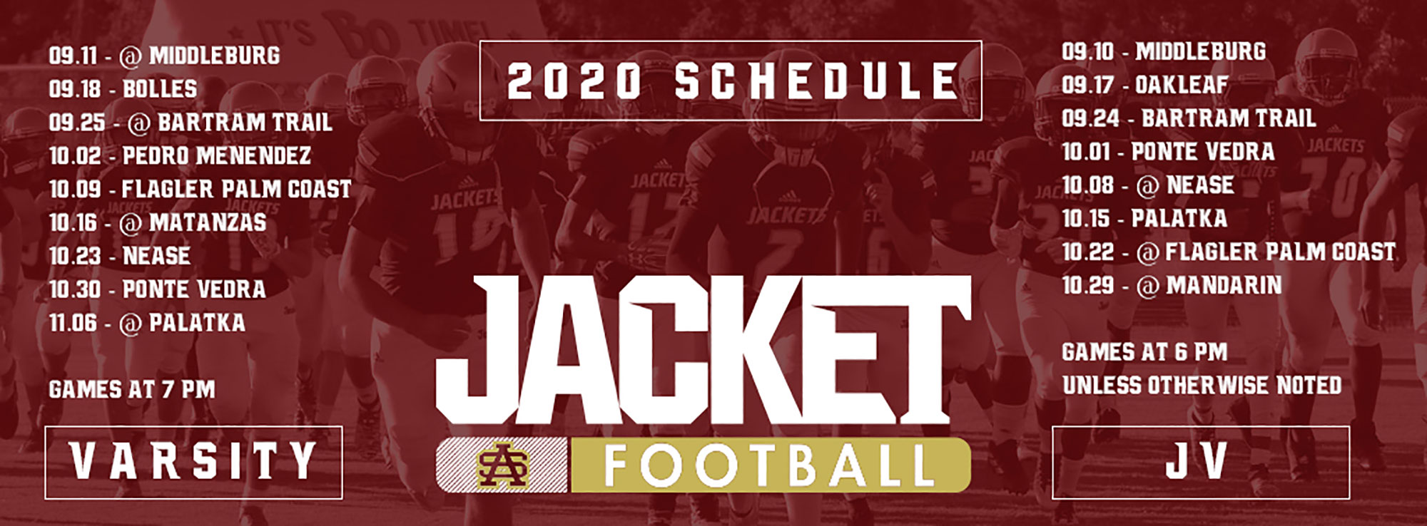 Saint Augustine High School Football To The Jacket Family
